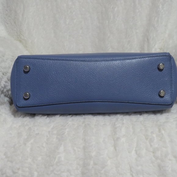 Coach Leather Marlie Tote (Periwinkle)	C1566 - Picture 5 of 7